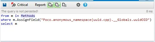 browse for methods with linq