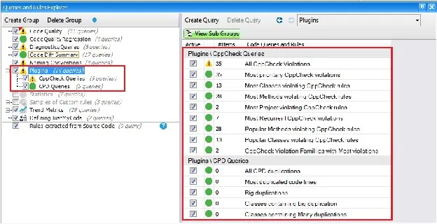 Browse extracted data from external tools using Code Quest