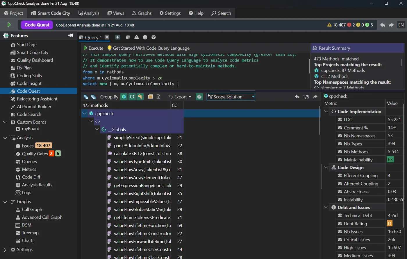 Code Quest: Ask Questions to Your Codebase
