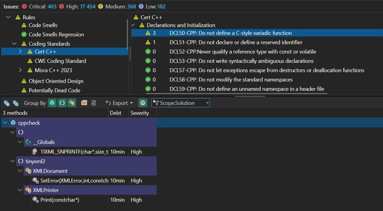 Coding Standards: CERT, MISRA, CWE