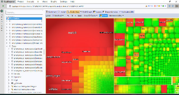 Code Insight Code Map Tab