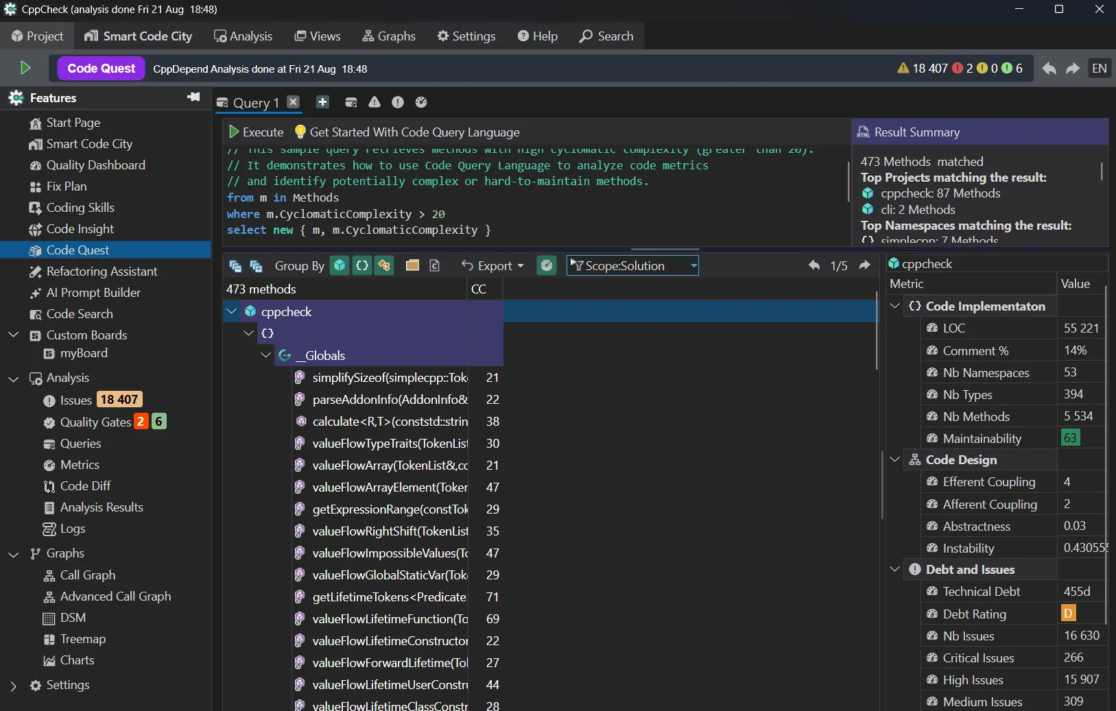 Code Quest: query your codebase