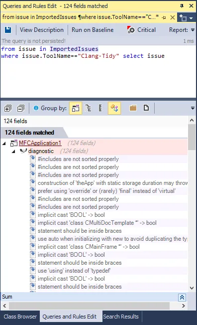 Eingebettetes Clang-Tidy-Tool für mehr Issue-Erkennung
