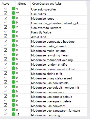 Weitere Regeln zur Modernisierung Ihrer C++-Codebasis