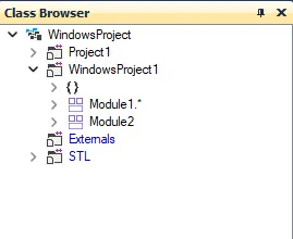 Unterstützung für C++-Module
