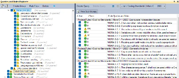 Unterstützung für MISRA C++ 2023